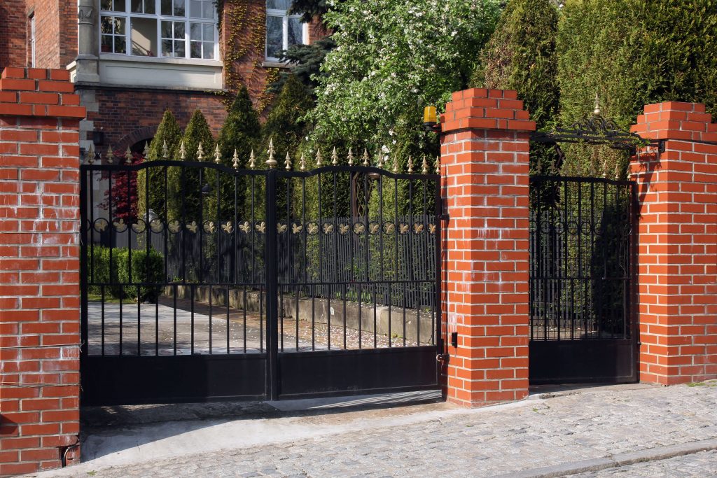 Electric Metal Driveway Swing Gate